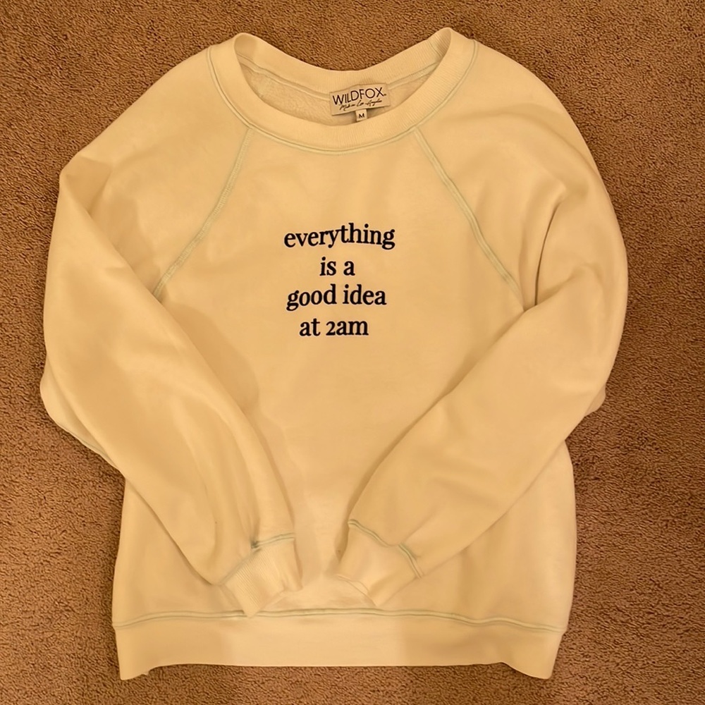 Wildfox Sweatshirt - Picture 2 of 3